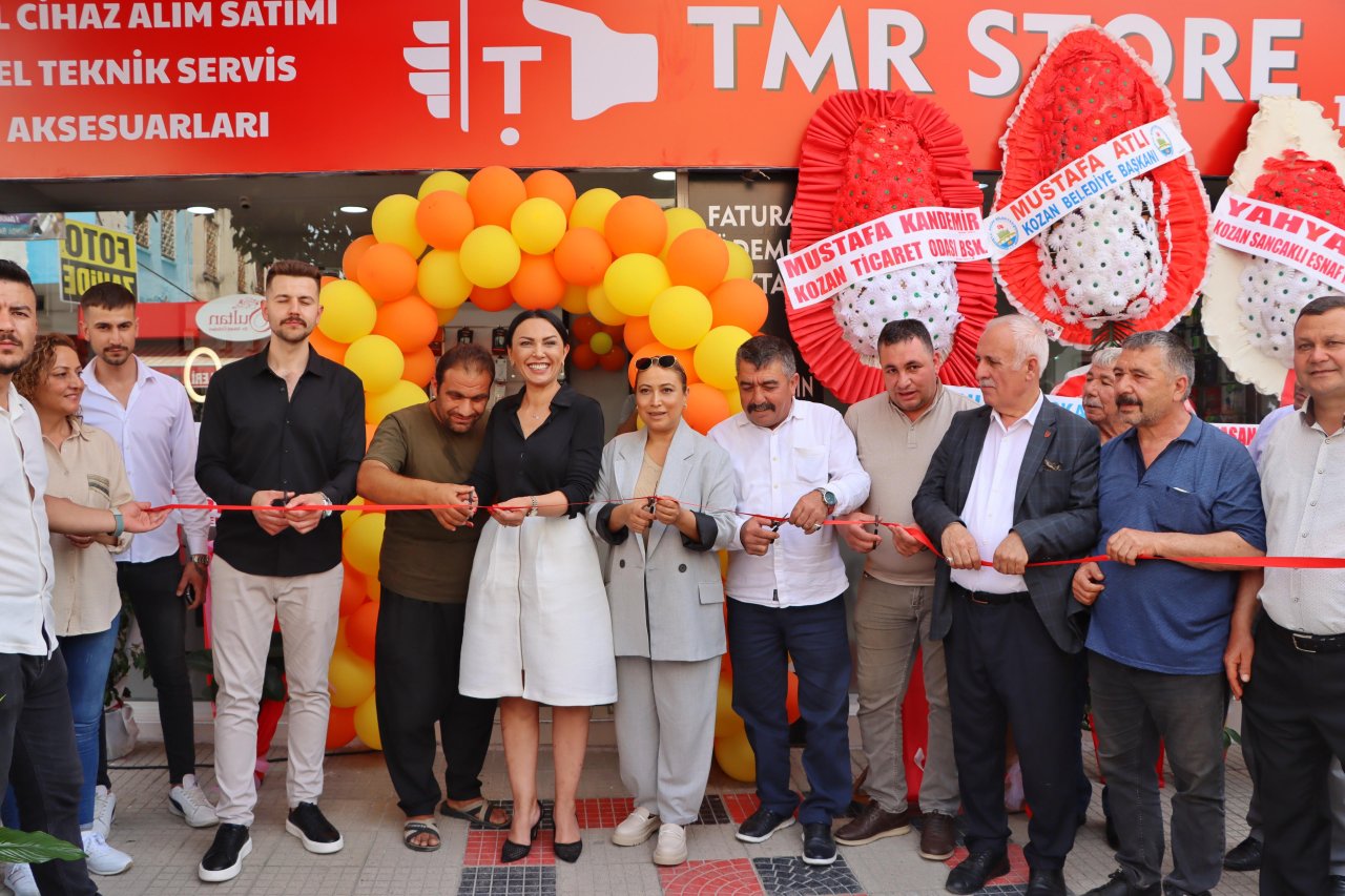 BAŞKAN YARDIMCIMIZ ATAŞ, TMR STORE AÇILIŞINI YAPTI