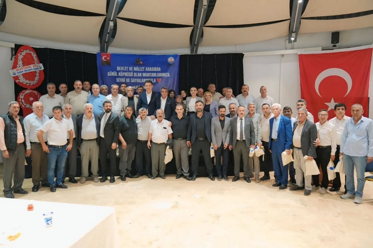 MUHTARLARIMIZLA BİR ARAYA GELDİK