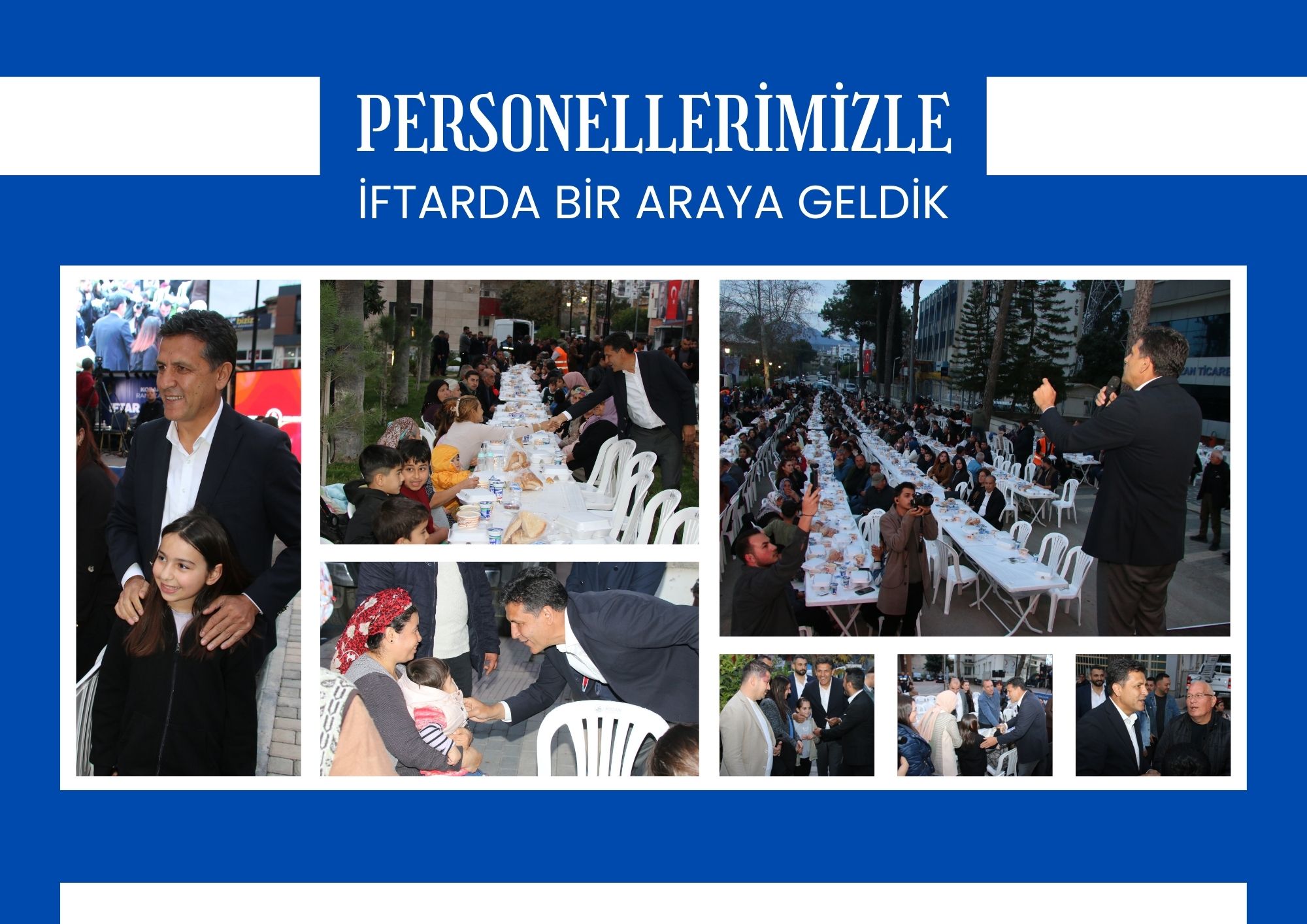 SON İFTAR PROGRAMIMIZI ÇALIŞMA ARKADAŞLARIMIZLA YAPTIK