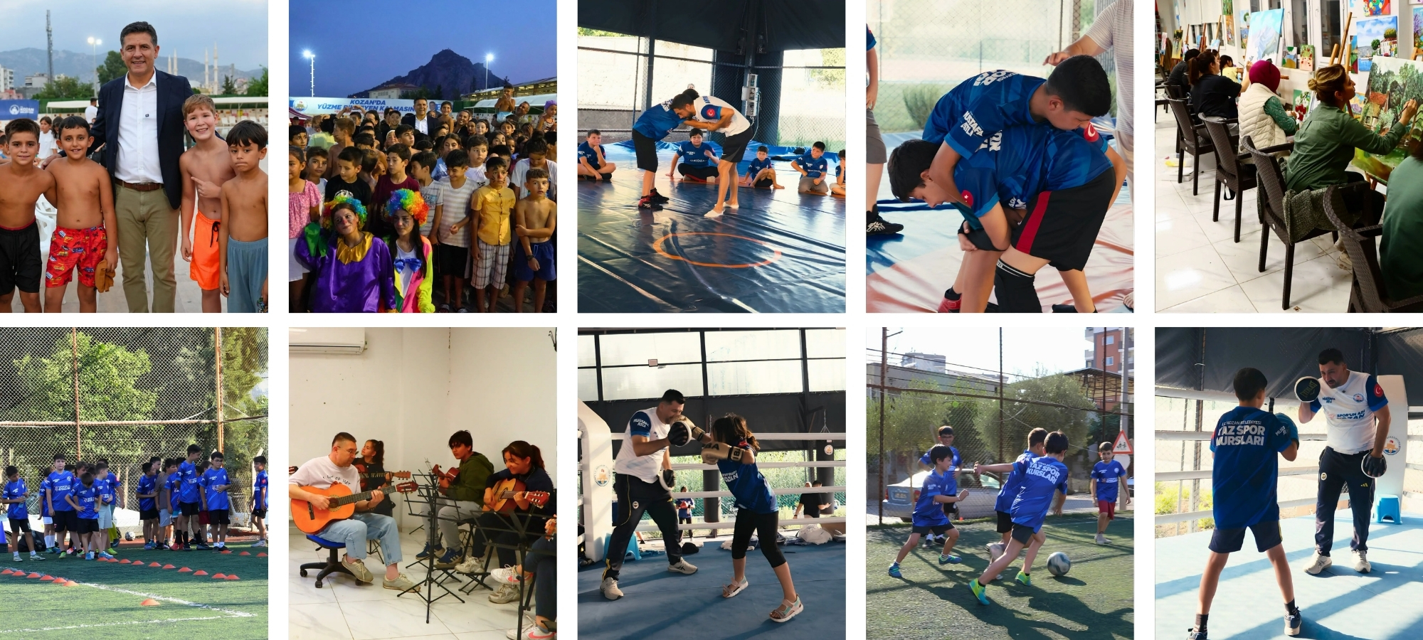 YAKLAŞIK 2 BİN ÖĞRENCİ SPOR VE SANATLA BULUŞTU