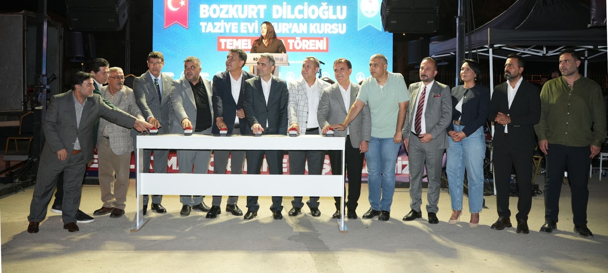 BİR YILDA İKİNCİ TAZİYE EVİNİN TEMELİNİ ATTIK