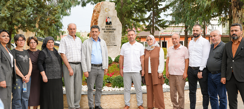 ŞEHİDİMİZİN AZİZ HATIRASINI YAŞATIYORUZ