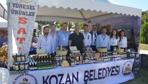 Kozan Belediyesi Lezzet Festivali'nde yöresel ürünler standı ile sahne aldı  
