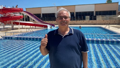 Başkan Özgan; "Mehmet Açıkgöz yüzme havuzu ve Aquapark hayırlı olsun"