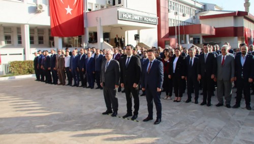 10 Kasım Atatürk'ü Anma Günü Çelenk Programına katıldık 
