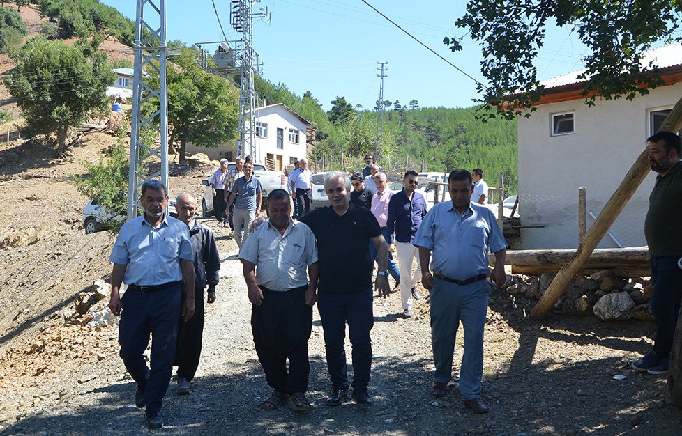 Başkan Özgan Torosların gerçek sahiplerini ziyaret etti