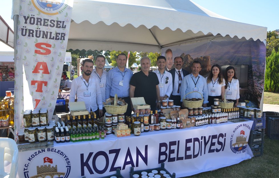 Kozan Belediyesi Lezzet Festivali'nde yöresel ürünler standı ile sahne aldı  