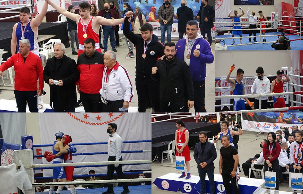 Gençler Boks Şampiyonası'nda madalyalar sahiplerini buldu 