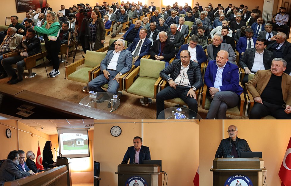 Kozan'da “Deprem için neler yapılabilir Toplantısı yapıldı