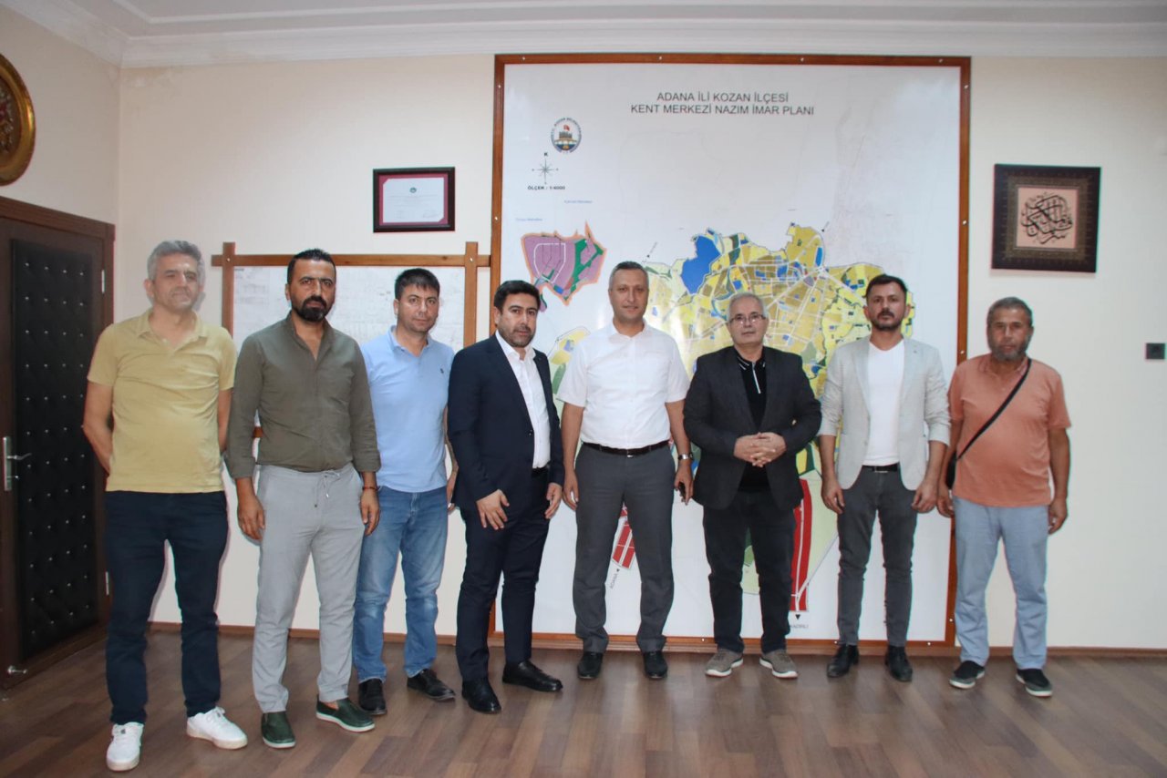 Kozan Şehit Arda Can Lisesinden Başkanımıza Ziyaret