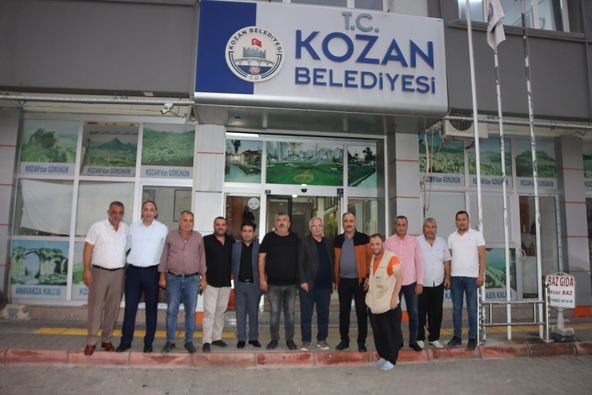 Merkez Mahalle Muhtarlarından Başkanımıza ziyaret