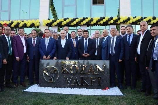 Kozan Vakfımızın Açılışı Yaptık