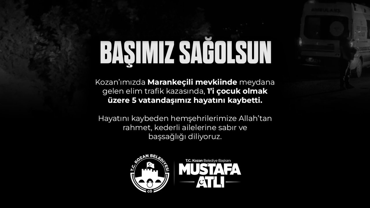 BAŞIMIZ SAĞOLSUN!