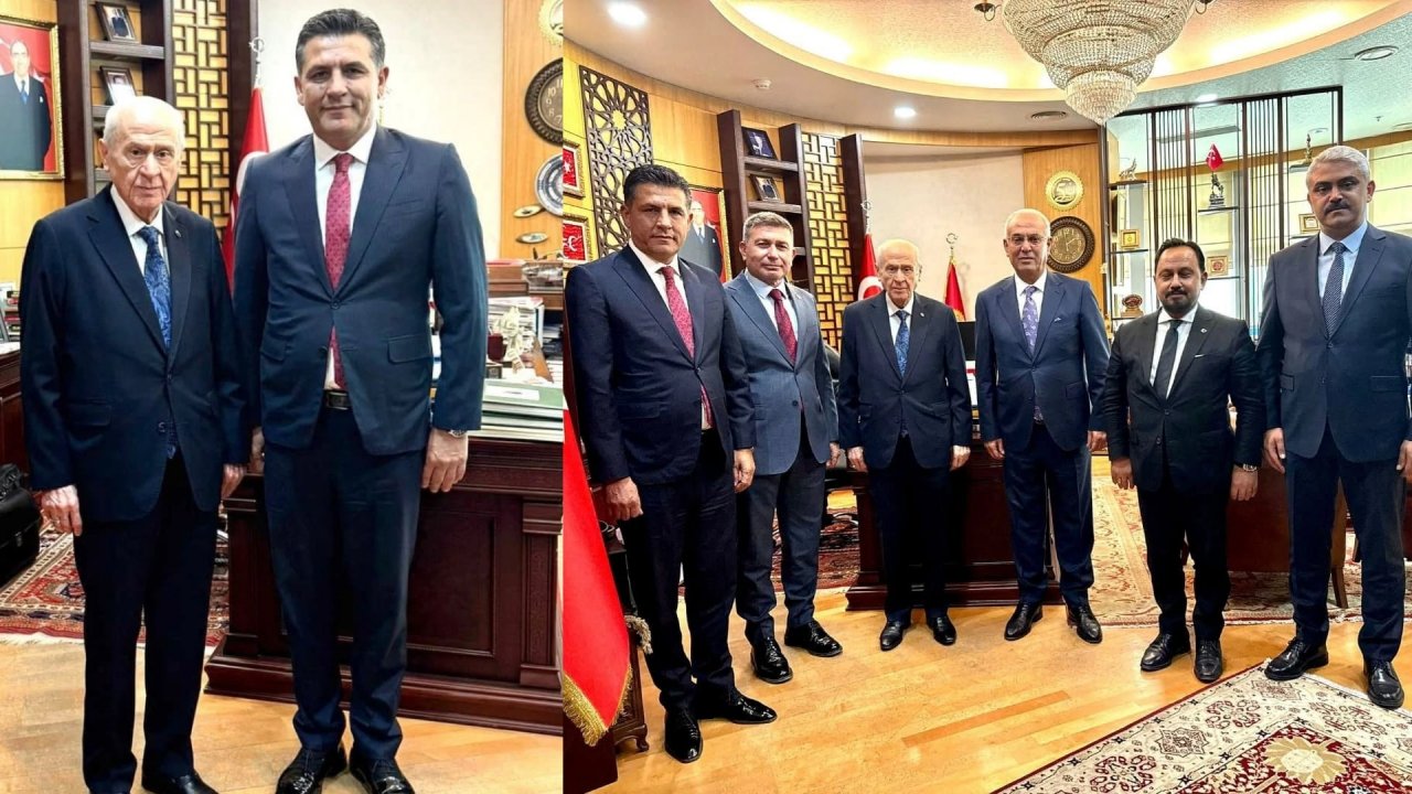 GENEL BAŞKANIMIZ SAYIN DEVLET BAHÇELİ BEY'İ ZİYARET ETTİK