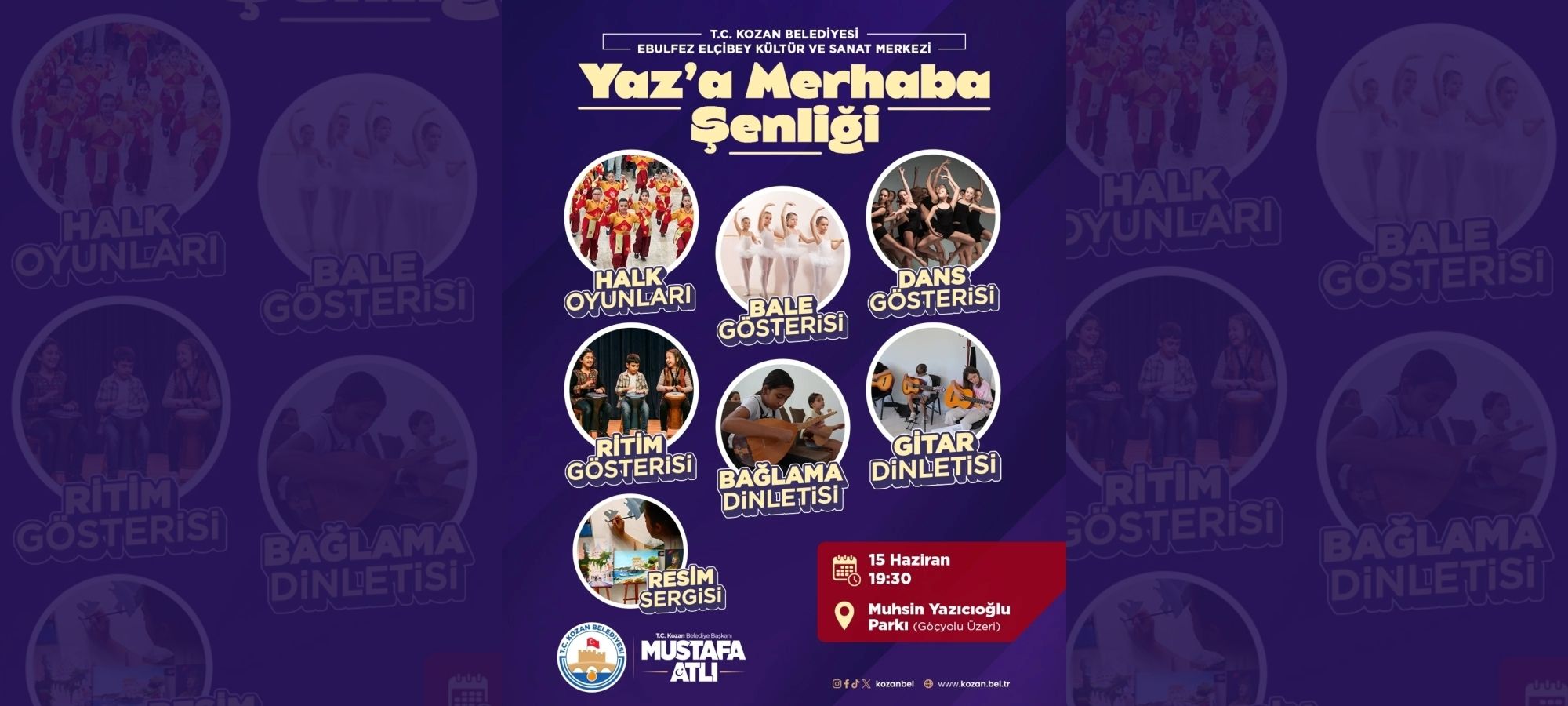 YAZA MERHABA ŞENLİKLERİMİZ BAŞLIYOR!